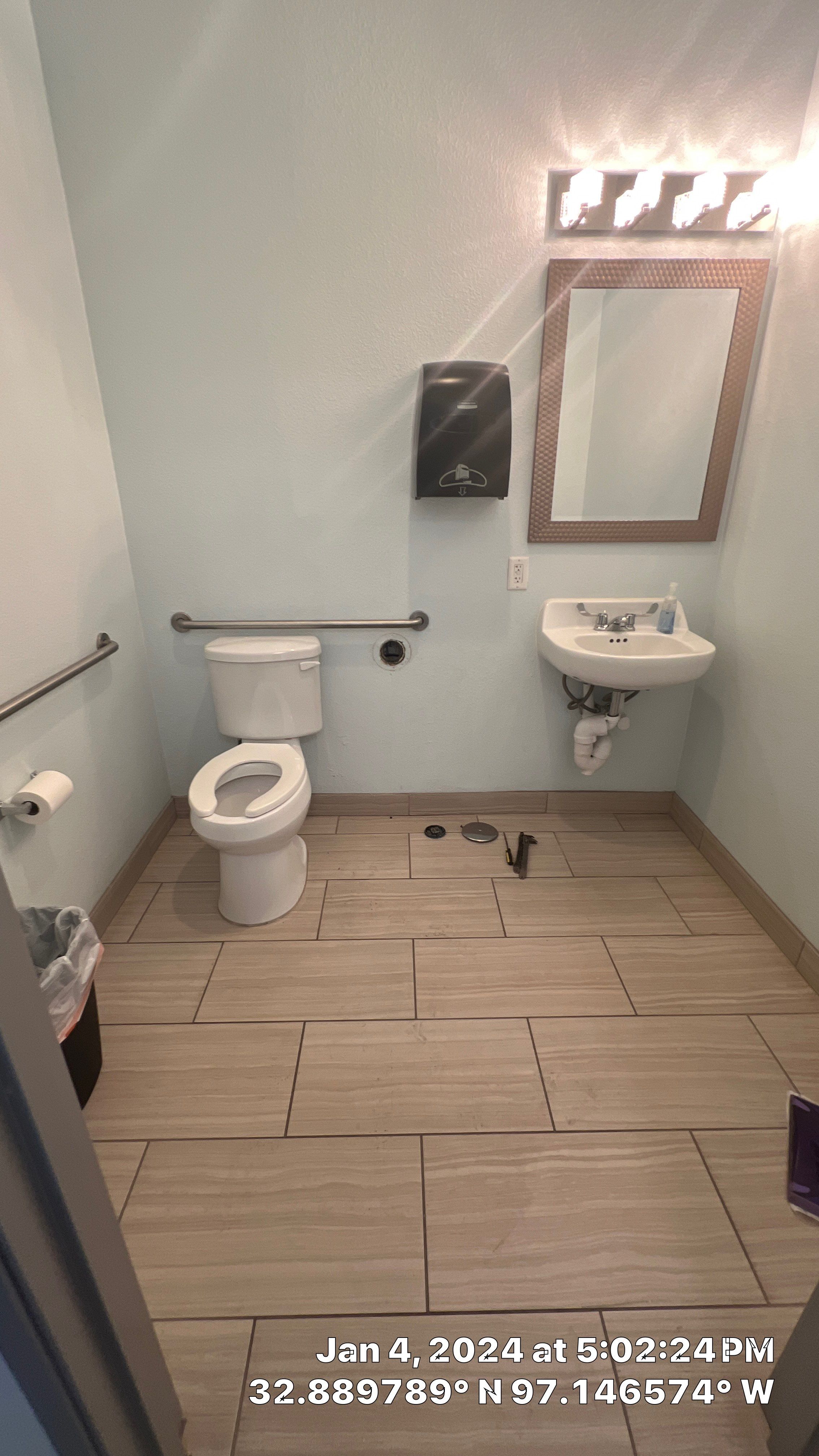 Bathroom assessment in Colleyville
